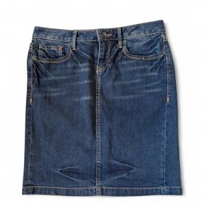 Converse Women's Denim Mini Skirt‎ Size 2 Western Casual Summer Retro